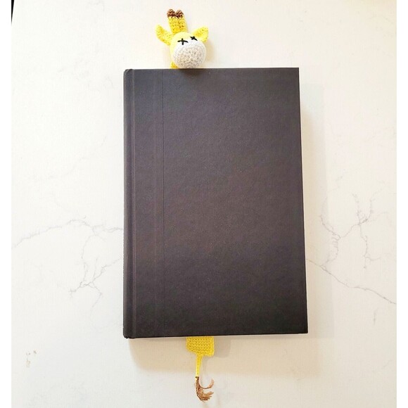 Giraffe Handmade Crochet Bookmark Funny Book Lover Unique Gift - Picture 2 of 10